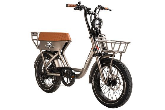 E-Citybike Kompakt 20" X1 Grau Diablo Bikes