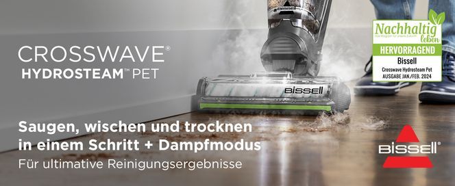 CrossWave® HydroSteam™ Pet Select