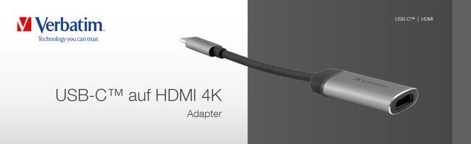 49143 | USB-C™ auf HDMI 4K Adapter