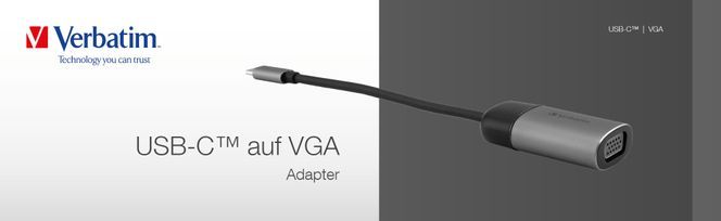 49145 | USB-C™ auf VGA Adapter