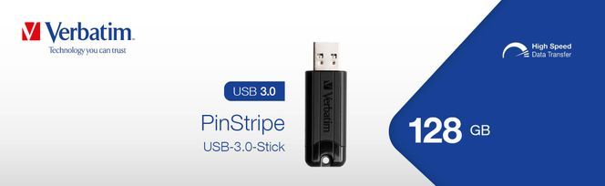49319 | PinStripe USB 3.0-Stick | 128GB
