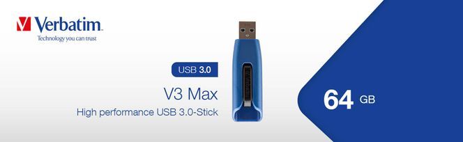 49807 | Store 'n' Go V3 MAX USB-Stick | 64 GB