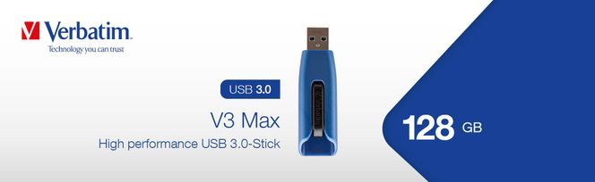 49808 | Store 'n' Go V3 MAX USB-Stick | 128 GB