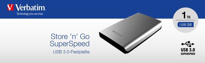 53071 | Store 'n' Go SuperSpeed USB 3.0, silber, 1TB
