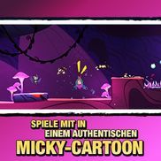 Spiel mit in einem authentischen Micky-Cartoon