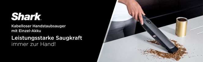 Shark Akku-Handstaubsauger WV200EU