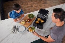 Bis zu 50 % schneller als Umluftöfen***  