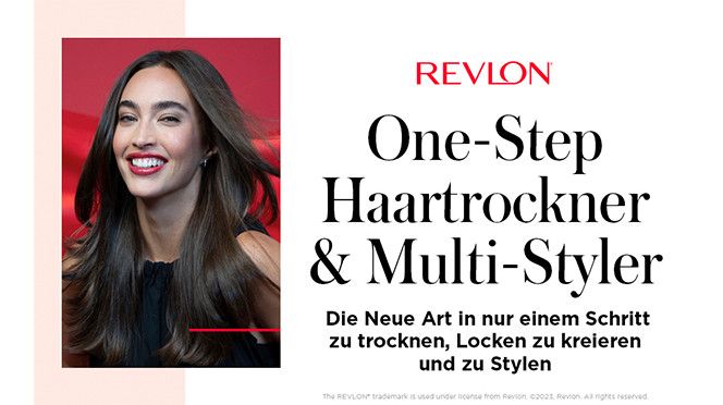 Revlon One-Step Haartrockner & Multi-Styler – 3-in-1-Tool - RVDR5333