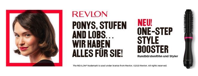 Revlon One-Step-Style-Booster – Rundbürstenföhn und Styler, 38-mm-Rundbürste - RVDR5292UKE