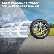 Save time and money with all-season tires.