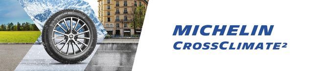 Michelin Ganzjahresreifen CROSS CLIMATE-2, 1-St., in verschiedenen  Ausführungen erhältlich, Mit M+S und Schneeflockensymbol gekennzeichnet