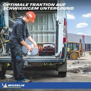 Sehr gute Bodenhaftung, auch auf schwierigem Untergrund.