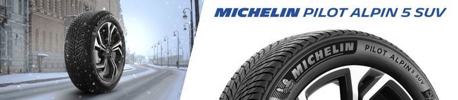 19 245/50R 1-St., Alpin-5, Winterreifen 105V Michelin
