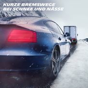 Sicher mobil auch im Winter – dank präziser Bremsleistung.