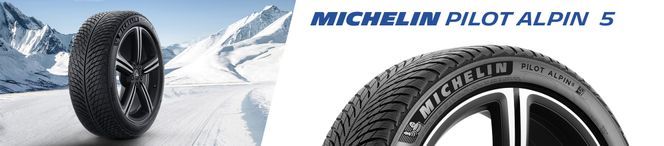 Michelin Winterreifen Pilot Alpin 5 XL, 1-St., 235/55R 17 103H