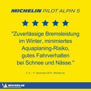 MICHELIN Pilot Alpin 5 Kundenbewertung.