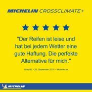 MICHELIN CrossClimate+ Kundenbewertung.