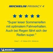 MICHELIN Primacy 4 Kundenbewertung.