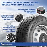 Michelin Winterreifen AGILIS Alpin, 1-St., in verschiedenen Ausführungen  erhältlich, Bessere Haftung auf vereisten Fahrbahnen