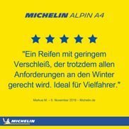 Michelin Winterreifen Alpin A4 MO, 1-St., 215/60R 17 96H