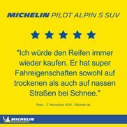 MICHELIN Pilot Alpin 5 SUV Kundenbewertung.
