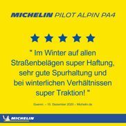 MICHELIN Pilot Alpin PA4 Kundenbewertung.