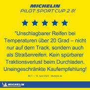 MICHELIN Pilot Sport Cup 2 R Kundenbewertung.