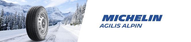 Michelin Winterreifen AGILIS ALPIN, 1-St., 195/70 R15 104R