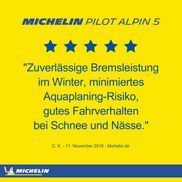 MICHELIN Pilot Alpin 5 Kundenbewertung.