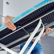 Leichter Auf- und Abbau