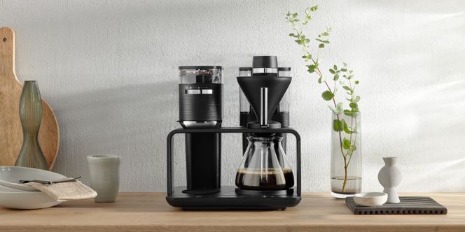 Melitta® EPOS® schwarz-silber