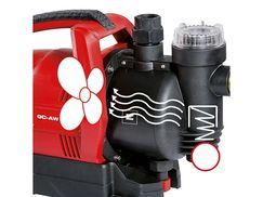 Integriertes Rückschlagventil