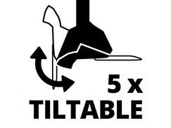 5-fach neigbarer Motorkopf