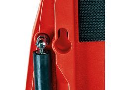 Einfach an die Wand gehängt