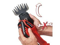 Werkzeugloser Messerwechsel