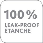 Auslaufsichere Flasche und praktischer Snackbehälter