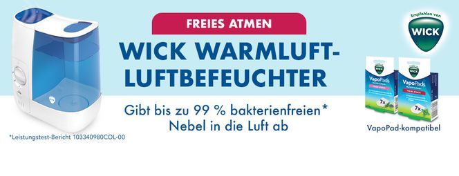 Wick Warmluft-Luftbefeuchter WH845
