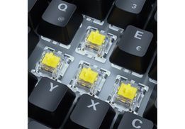 Vorinstallierte Schalter Gateron Yellow