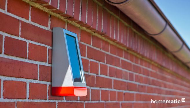 Homematic IP Alarmsirene – außen