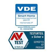 VDE und AV-Test bestätigen: Homematic IP ist sicher