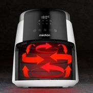 MEDION P30 L Friteuse à air chaud (4,7 litres, Airfryer, 150
