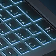 Backlit-Keyboard mit einstellbaren Farben