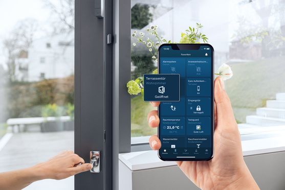 Bosch Smart Home Tür-/Fensterkontakt II Plus, anthrazit