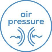 Wohltuende Luftdruckmassage