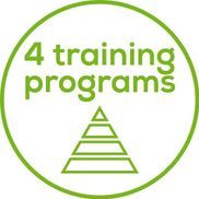 Vier Trainingsprogramme
