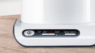 Immer perfektes Teearoma dank 4 Temperatureinstellungen.