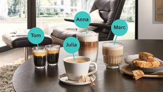 Individuelle Kaffeekreation auf Tastendruck – Favorites.