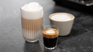 Jede Kaffeesorte deutlich sichtbar – coffeeSelect Display.