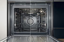 Weniger Aufwand beim Backofen reinigen.