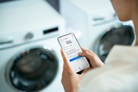 Steuere deinen Trockner von überall aus.